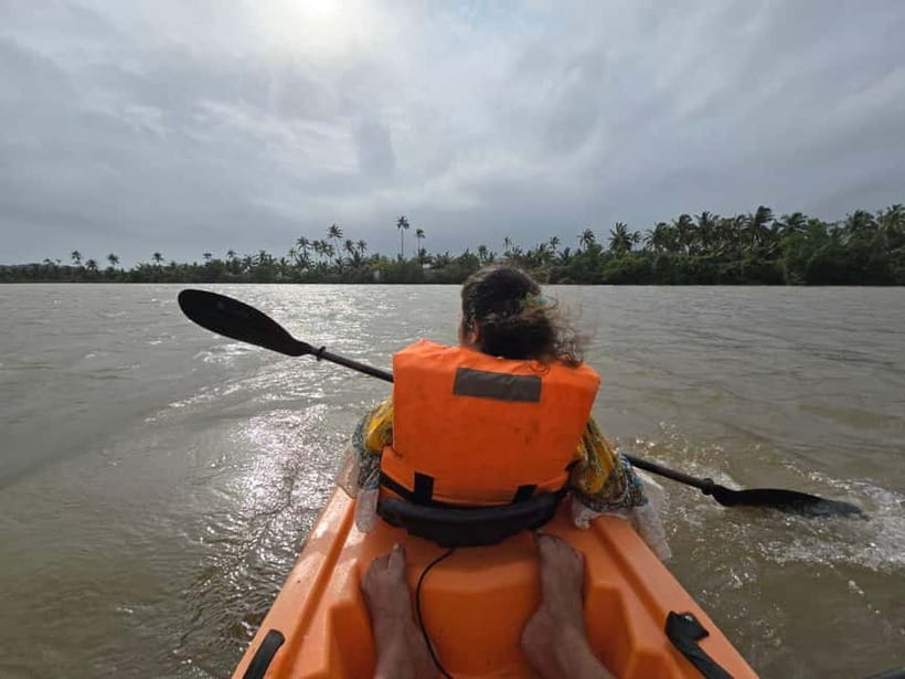 Goa: Backwater Kayaking Tour - Swimming in Chapora: fun break, but plan for it