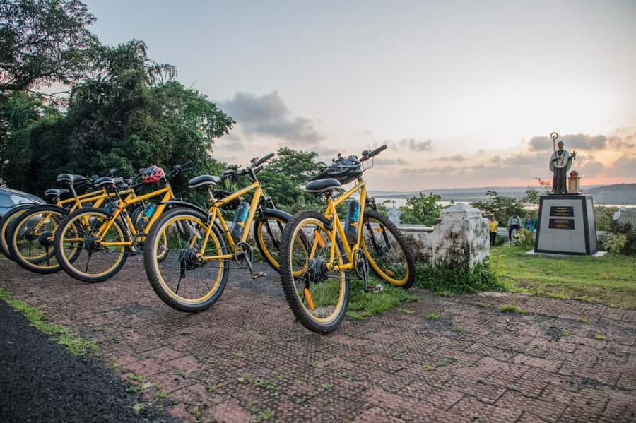 Goa: Old Goa and Divar Island E-Bike Tour with Snacks - The Mandovi River ferry: a calm reset between big church moments and quieter roads