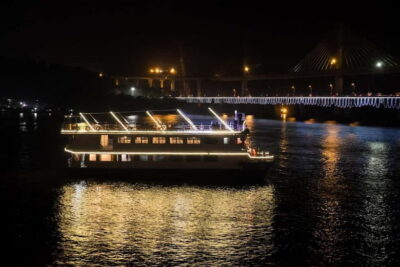 Panaji: Sunset Boat Party with Bollywood DJ and Dance Shows - Boarding at Santa Monica: How to Time Your Evening