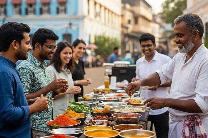 Panjim Food Walk in Goa - Stop 4: India Post head office for a traditional sweet finale